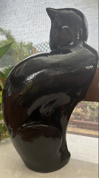 Original-sculpture-Tomcat  $650.00 46cm x 26cm