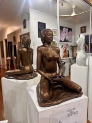 The-Offering-Original-clay-sculpture-gallery-Birkdale-redlands-Brisbane