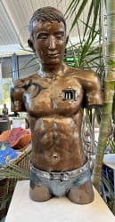 Toy-Boy"One of a Kind $2200.00   83cm x 44cm . Original-certificate-of-authenticity-stonewear-