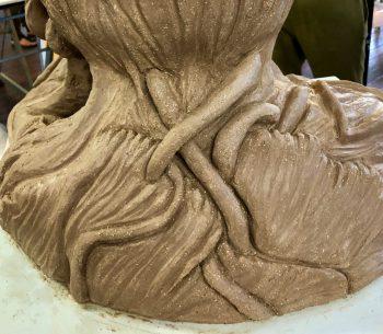 Creating an original art clay sculpture - Georgettes Art