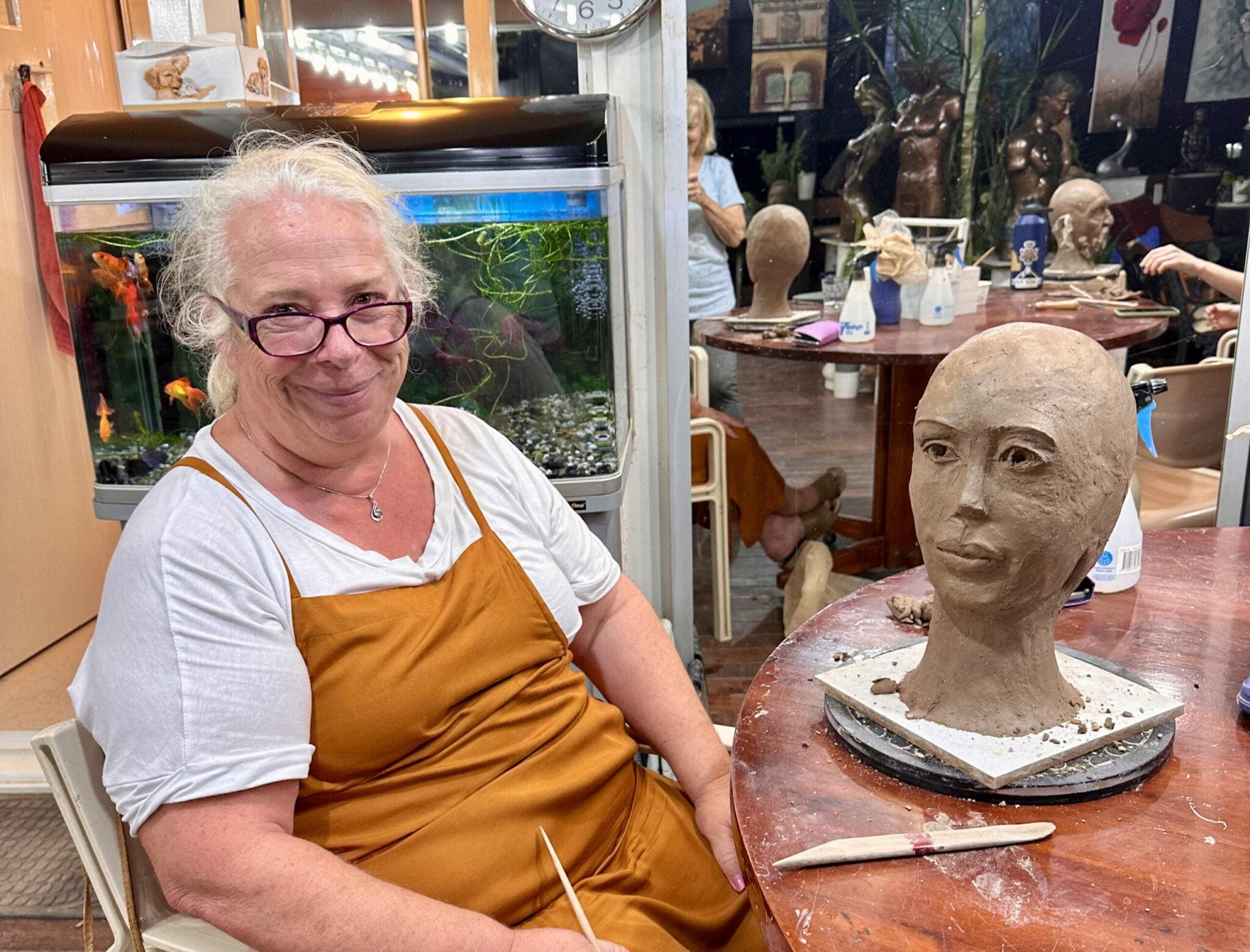 Beginner at sculpting Art